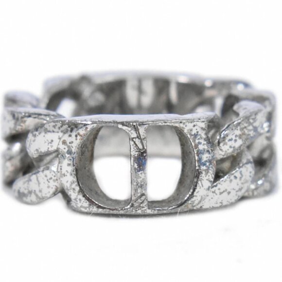 Dior CD Icon Ring 925 Silver #M US 10 13.8g - Picture 1 of 9